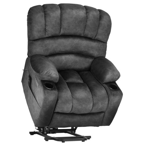 Red Barrel Studio® Power Lift Massage Recliner Chairs With Heat, Large